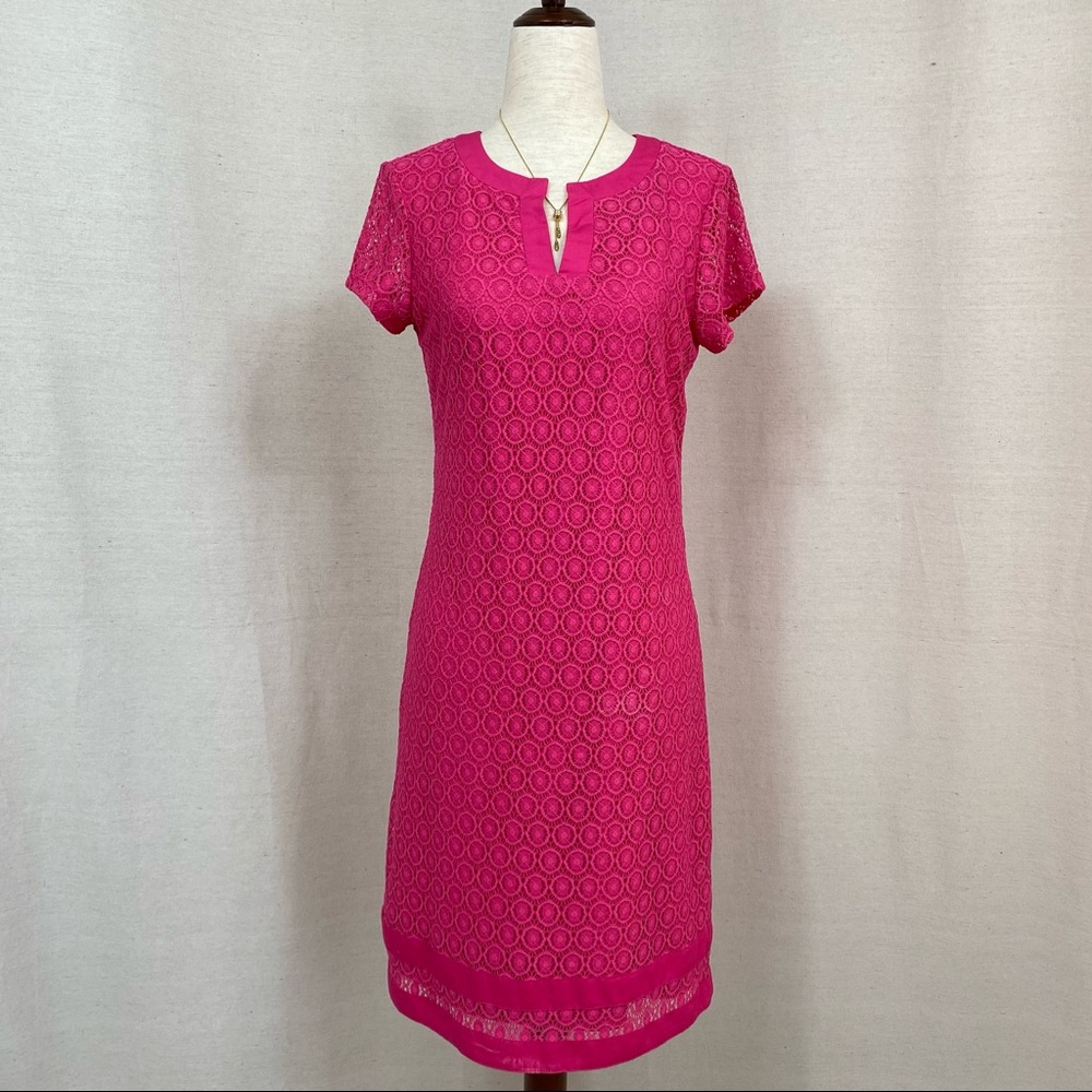 Isaac Mizrahi Lace Shift Dress